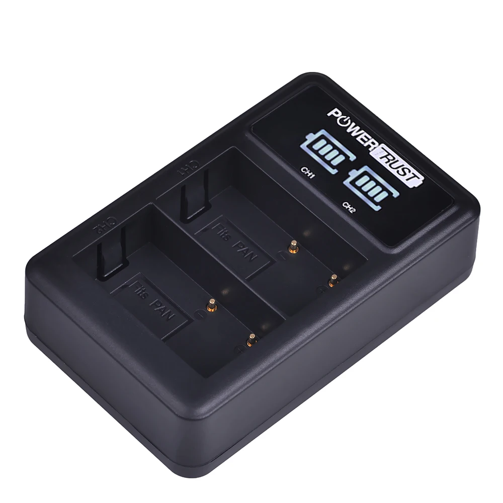 DMW-BLF19E BLF19E BLF19 светодиодный USB Dual Батарея Зарядное устройство для цифрового фотоаппарата Panasonic DMW-BLF19 Lumix DC-G9 DC-GH5 DMC-GH3 DMC-GH3K DMC-GH4 DMC-GH4