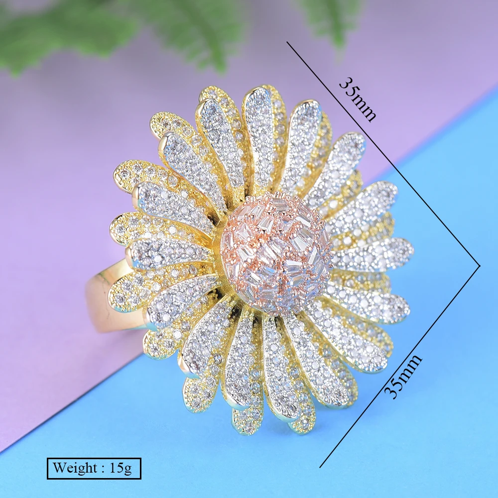 Missvikki свадебное кольцо на палец символ любви роскошное цветущее в виде цветка