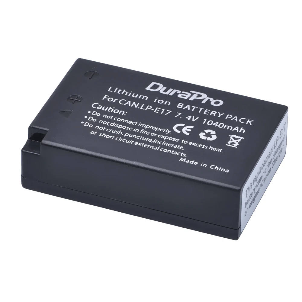 4 шт. LP E17 LPE17 7 V 1040mAh литий ионный аккумулятор для камеры Canon EOS Rebel T6i 750D T6s 760D M3 8000D Kiss
