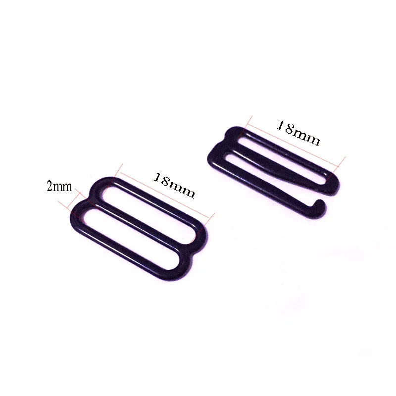 20 комплектов фурнитуры для галстука-бабочки скользящая и отжимная Пряжка