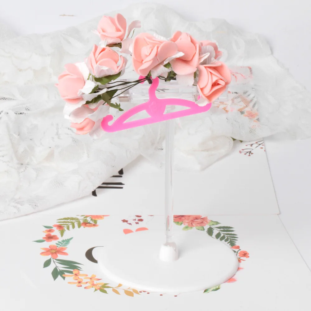 60 шт./лот кукольные вешалки для платьев аксессуары кукольной одежды костюм 11 5