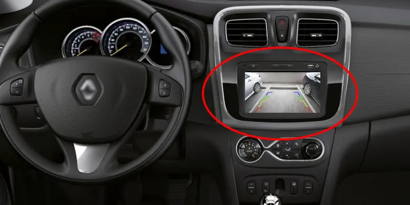Liandlee для Renault Stepway для Dacia Sandero RCA адаптер провода заднего вида камера дисплей входной кабель