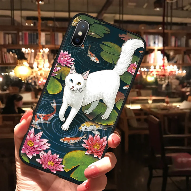 3D тисненый чехол из ТПУ с животными для Funda Xiaomi Redmi 9 8A 7A Note 5 6 7 8 Pro s 8T Mi A1 A2 A3 SE 10 Lite 9T