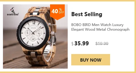 BOBO BIRD женские деревянные часы дизайнер с ремешком из искусственной кожи кварцевые часы для подарочной коробки C-dN23
