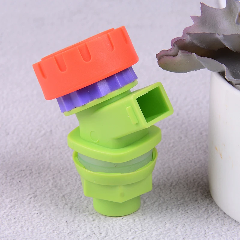 

1pc Outdoor Water Faucet Tap Knob Type Plastic Replacement for Water Tank Bucket Wine Juice Bottle