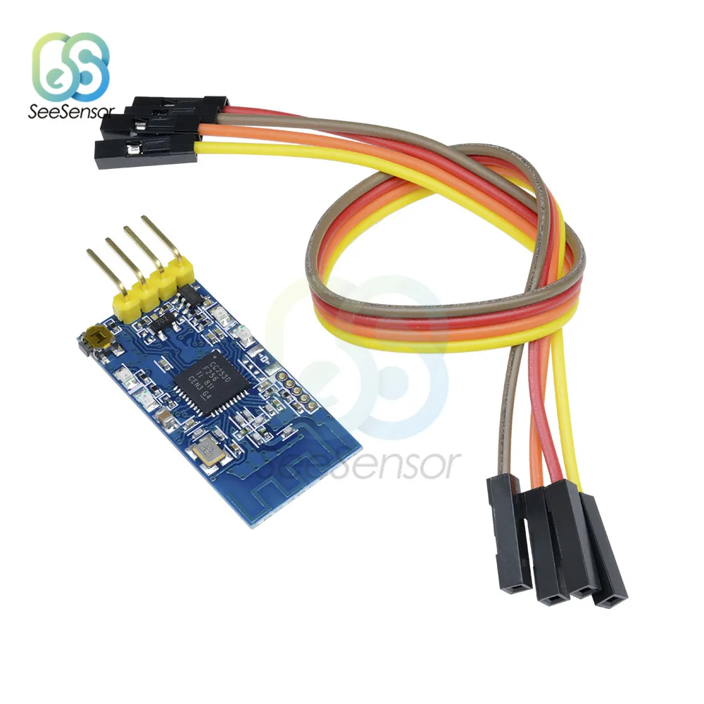 DL-20 CC2530 2.4G Remote Wireless Serial Transceiver Module Data Transmission TTL 30mA Board CC2530F256RHAR Chip | Инструменты