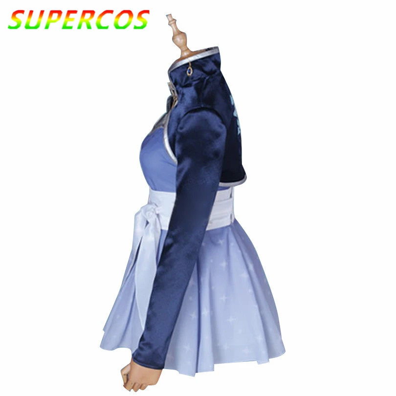 Платье Снежной Королевы RWBY Weiss Schnee костюм для костюмированной вечеринки на