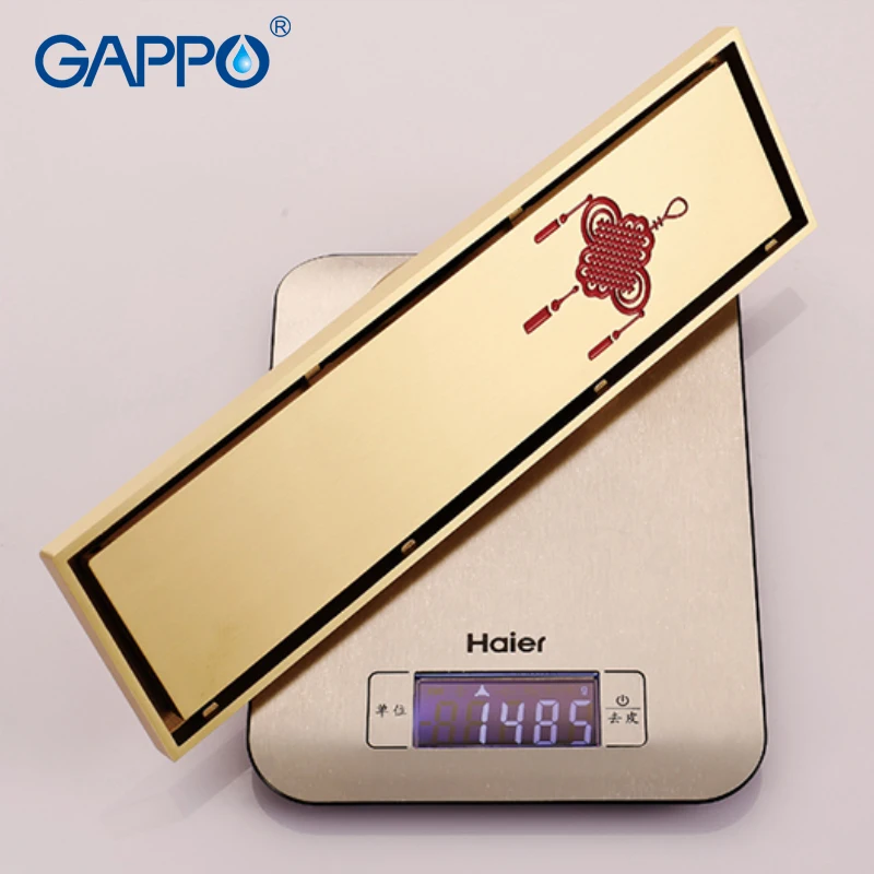 GAPPO Drains recgangle bathroom floor drain cover anti-odor shower drains stopper room | Обустройство дома