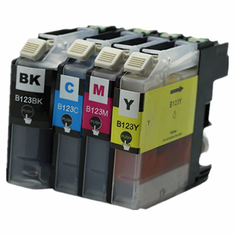 Запасные чернильные картриджи LC123 LC 123 XL LC123XL|ink cartridge|lc 123replacement cartridge |