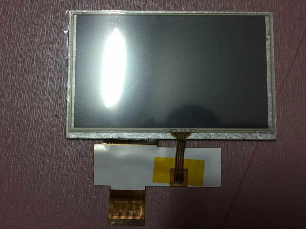 5-inch hd LCD screen with touch used for GPS MP4 MP5 40pin vertical display hsd050idw1-a20-ric (800 * 480) | Компьютеры и офис