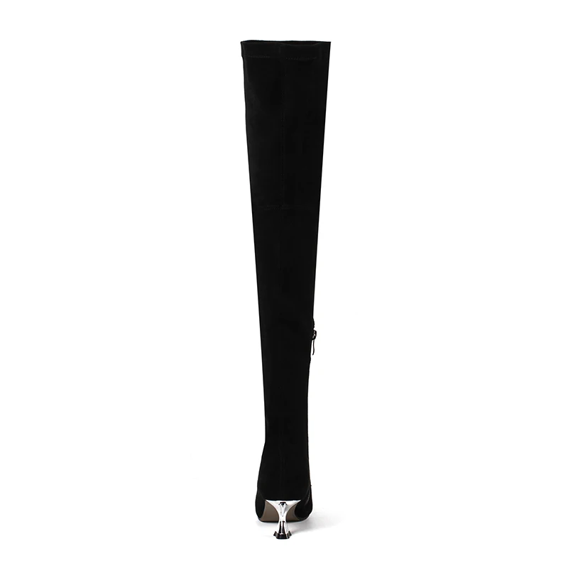 AnmaiRon/женские ботиночки 2018 zapatos de mujer Женские сапоги bella hadid Сапоги выше колена с