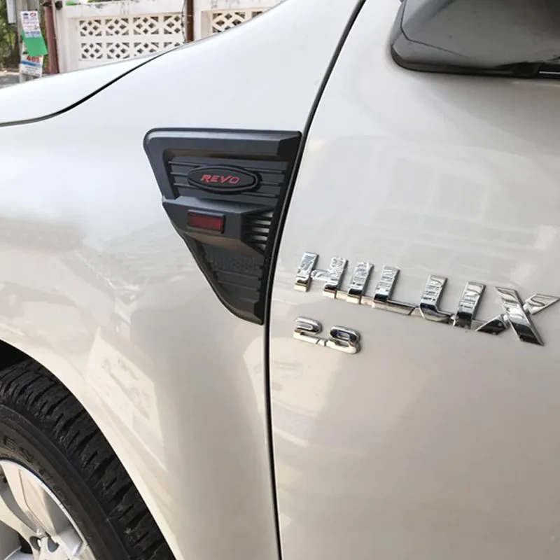 Боковое вентиляционное отверстие для Toyota Hilux REVO 2016 украшение JDM автомобильная