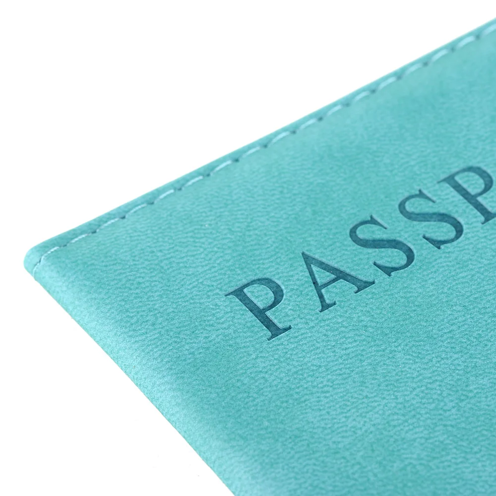 Artificial Leather Women Passport Holder Couple Models Women's Travel Business Passport Cover Unisex Card Case Men Card Holder