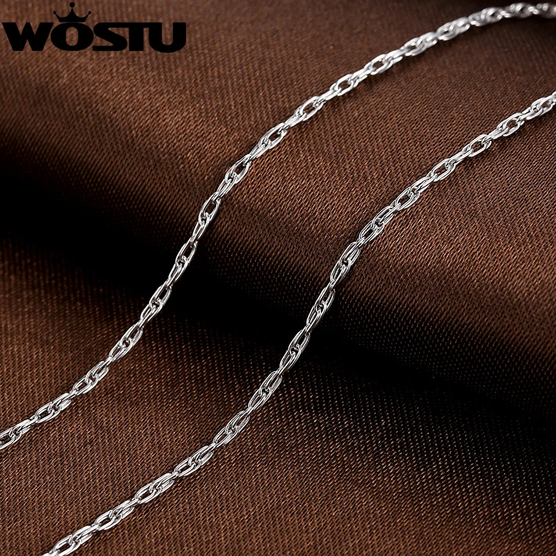 Женская и мужская цепочка из серебра 100% пробы с подвеской | Украшения аксессуары