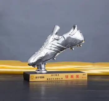 The west yong resin football World Cup golden shoe award custom gift sports series fan trophy fans doll wholesale factory outle | Дом и сад