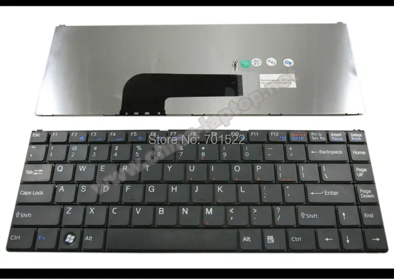 

Новая клавиатура для ноутбука Sony Vaio PCG-7X1L PCG-7X1M PCG-7X2L PCG-7T1L PCG-7Y1L VGN-N Black US K070278D1 147998121
