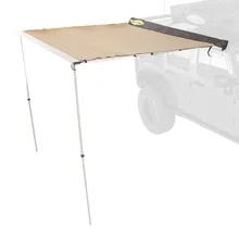 2.5x2m GRNTAMN наружный темно-серый тент на крышу для автомобиля солнцезащитный тент - Цвет: 2.5x2m