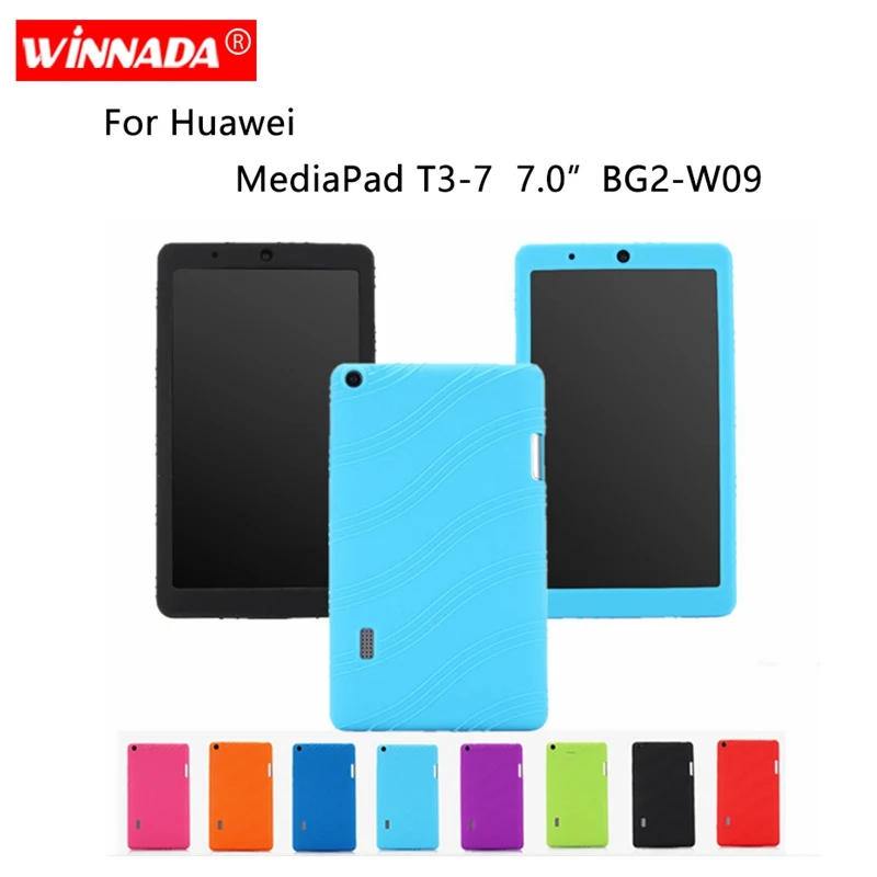 Силиконовый чехол для huawei MediaPad T3-7, 7,0 дюймов, мягкий резиновый чехол для планшета, чехол для huawei MediaPad T3 7,0 BG2-W09