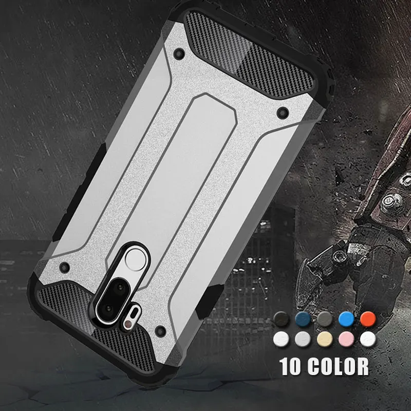 Rugged Rubber Armor Cover Case For LG K4 K5 K7 K8 K10 Silicone + Hard PC Heavy Duty Hybrid Phone G5 G6 G7 | Мобильные телефоны и