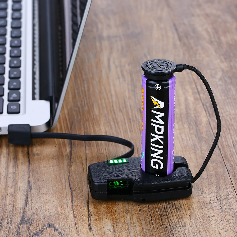 Folomov Key портативное умное зарядное устройство 2A Магнитная usb зарядка батарея Телефон банк питания для литий-ионных батарей 18650/21700/20700