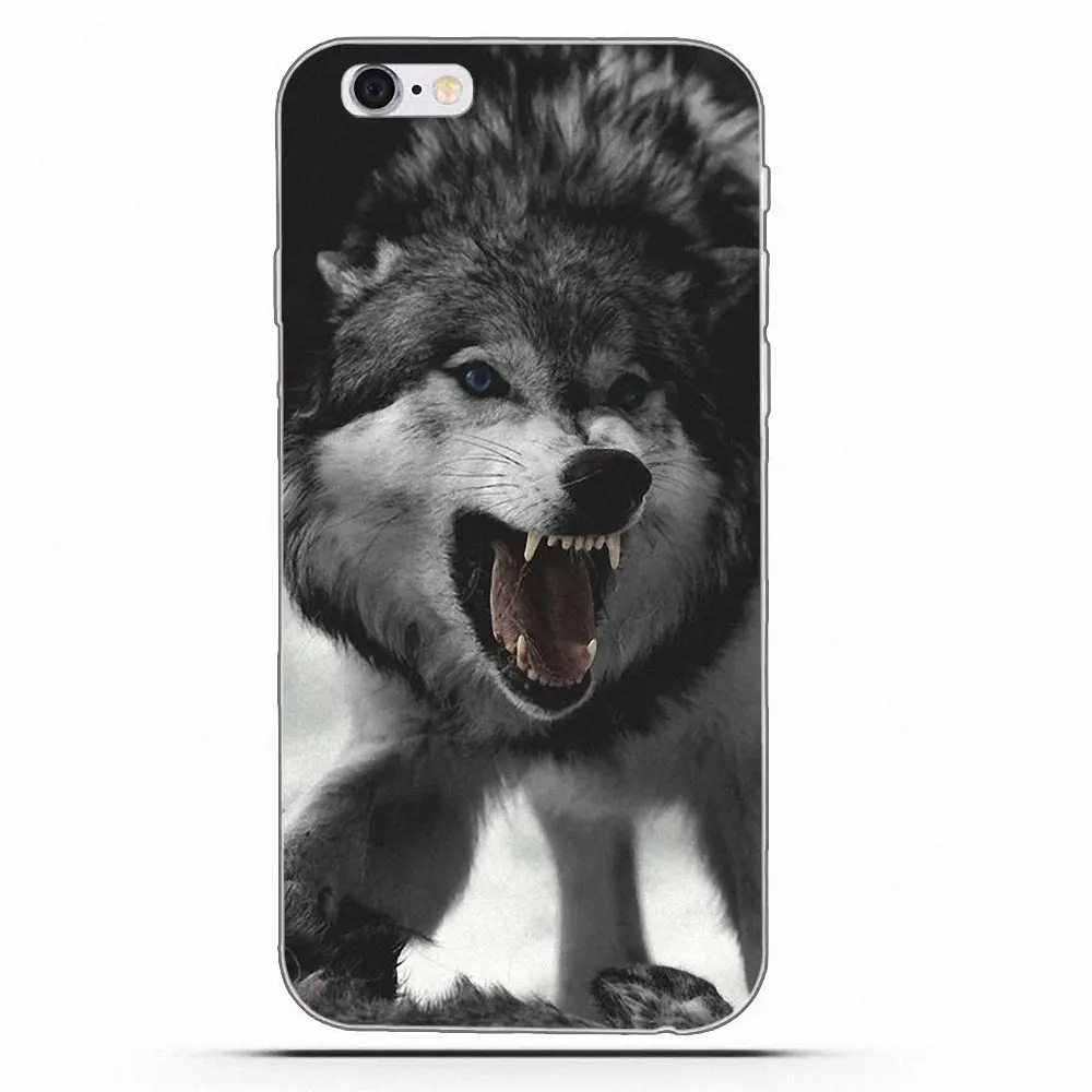 Wexoeq Wolf для Huawei Honor 4C 5A 5X 6A 6C 6X 7X 9 V8 V10 Mate 7 8 10 P9 P20 Pro Lite Play мягкая новая мода|Бамперы| |