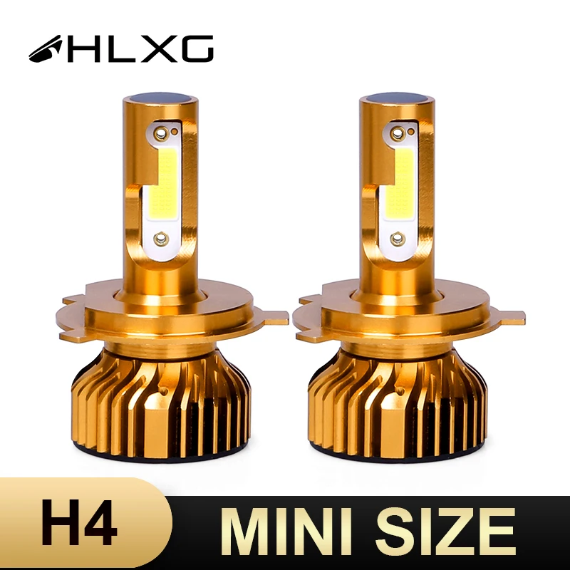 HLXG h7 h4 led Мини H1 h11 головной светильник 10000LM 50Вт 12В помощи при парковке лампы hb3 hb4 h8