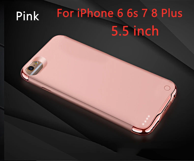 3500 mAh/4000 mAh зарядное устройство чехол для iPhone 6 6s 7 8 power Bank ультра тонкий внешний резервный аккумулятор для iPhone 6 6s 7 8 Plus - Цвет: For 6 6s 7 8 Plus