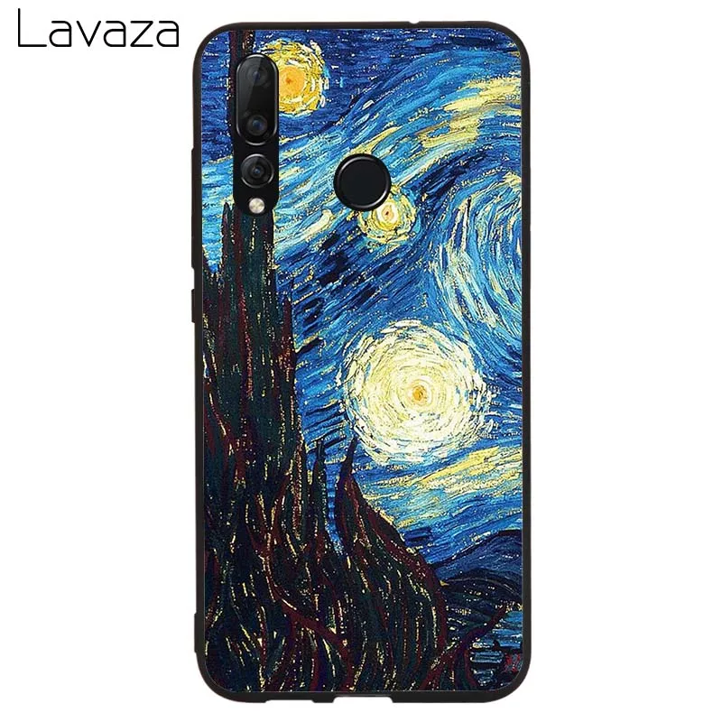 Lavaza Ван Гог Картина маслом Мягкий ТПУ силиконовый чехол для huawei P8 P9 P10 P20 P30 Lite Pro P Smart