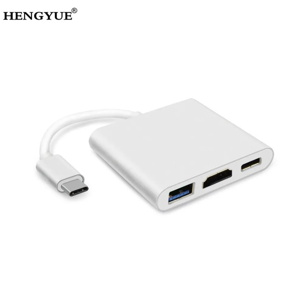USB 3 1 Type C к HDMI 0 концентратор адаптер удлинитель HD 1080P для Macbook 12 &quotChromebook Pixel TV
