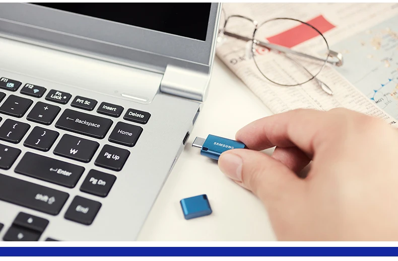Флешка Samsung usb flash drive 128 ГБ usb 3.0 type c металл super mini Pen Drive Крошечный Pendrive Memory Stick Хранения U Диск Для usb type-c
