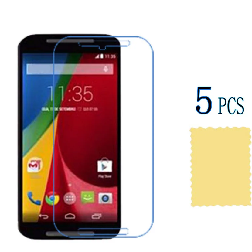 Ультратонкая прозрачная защитная пленка для ЖК экрана Motorola Moto G2 XT1063|lcd screen