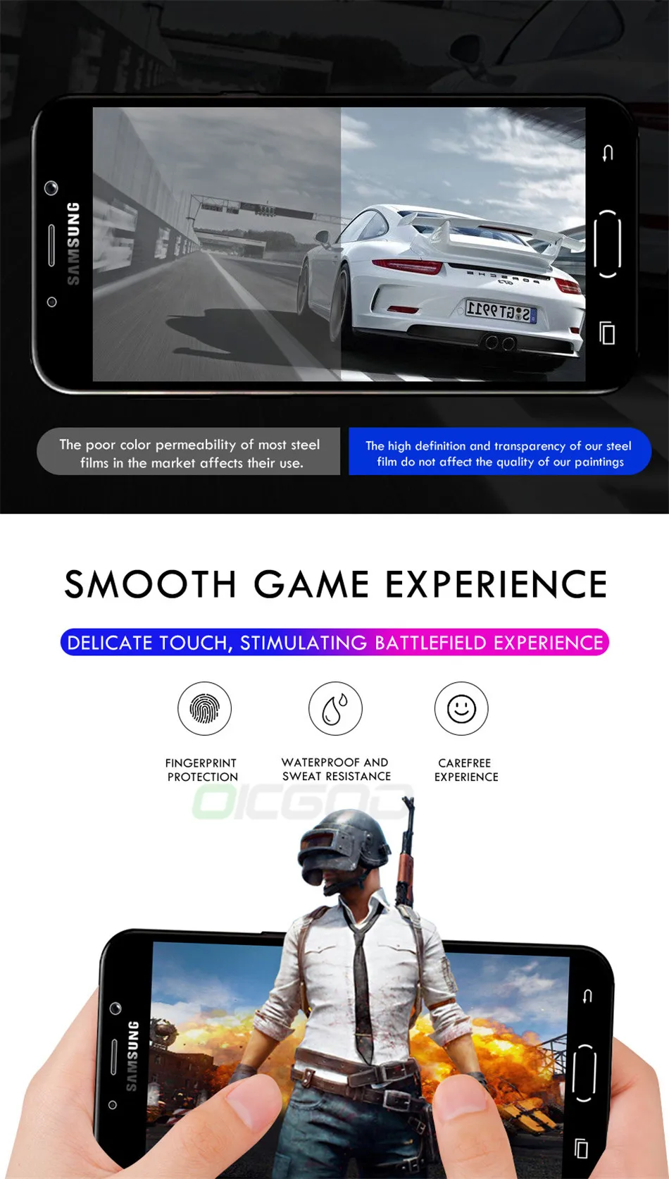 3 шт 9H закаленное стекло для samsung Galaxy J4 J6 Plus A7 A9 Защита экрана для samsung Galaxy J6 J4 A6 A8 Plus стеклянная пленка
