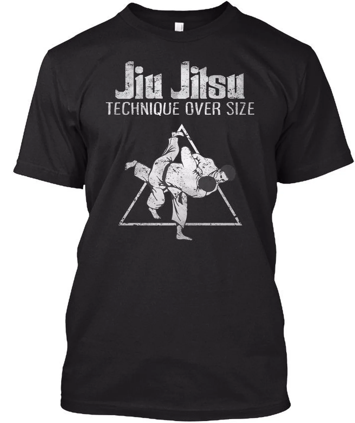 Забавная Jiu Jitsu Jiujitsu техника более размера футболка Элегантная