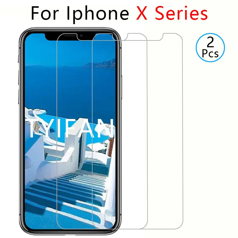 2 шт закаленное стекло для Apple iphone x s r xs max xr Защитное стекло для экрана на iphone x iphone xs iphone xr xsmax tremp