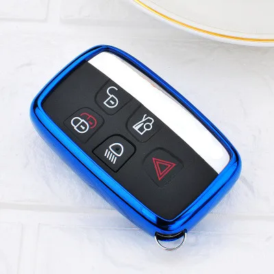 Мягкие TPU ключа автомобиля чехол для Land Rover A9 Range Sport Evoque freelander 2 Jaguar XE XJ Xjl XF C-X16 V12
