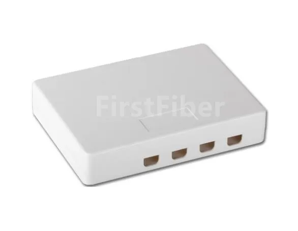 ODN FTTH 4 жильный волоконный концевой блок порта канальный разветвитель для розеток