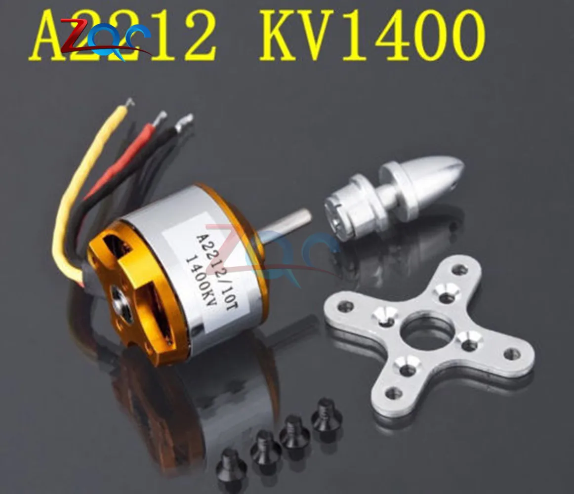 A2212 бесщеточный двигатель 930KV 1000KV 1400KV 2200KV 2700KV для самолета RC самолет мульти-вертолет бесщеточный двигатель Outrunner