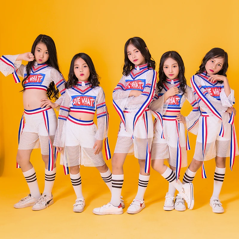 

Songyuexia Children's costume jazz hip hop suit Jazz Costume girl's children's Dance Costume