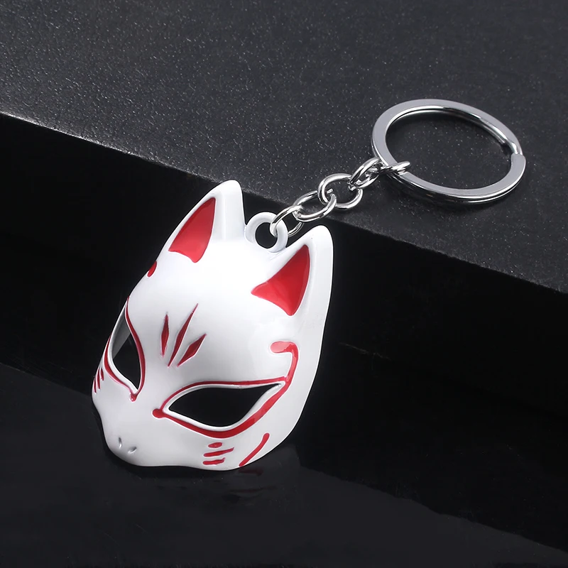 Natsume's Book of Friends& Persona 5 3D брелок лиса Бог Inari Megami Spot Кот Учитель лиса маска косплей автомобиль ювелирный держатель ключей