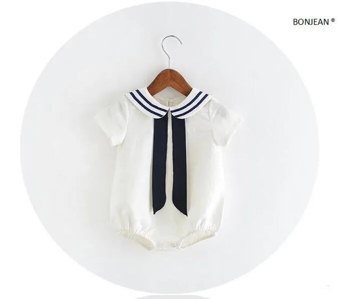 YAB2811332 модное боди для новорожденных младенцев однотонный воротник детская