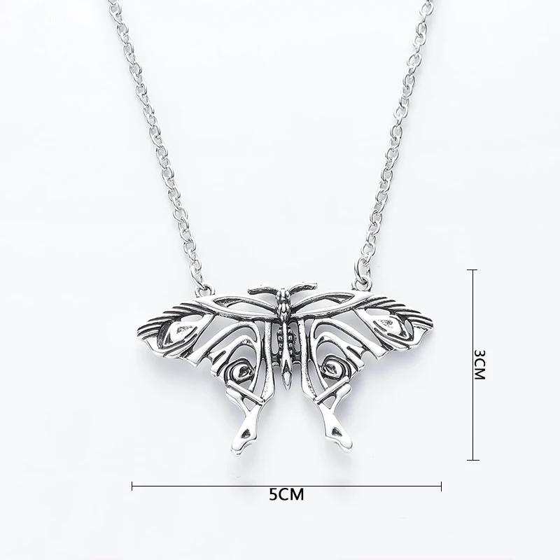 

Mamma Mia Necklace Pendant Antique Butterfly Pendant Big Butterfly Costume Necklace Trendy Jewelry Accessories For Women