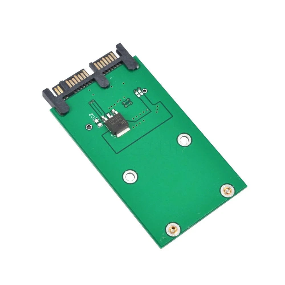 Kebidu Mini PCI E MSATA SSD до 1 8 Micro SATA 16Pin плата адаптера dock 39 мм x 72 мм|ssd ssd|ssd 1.8ssd to sata |