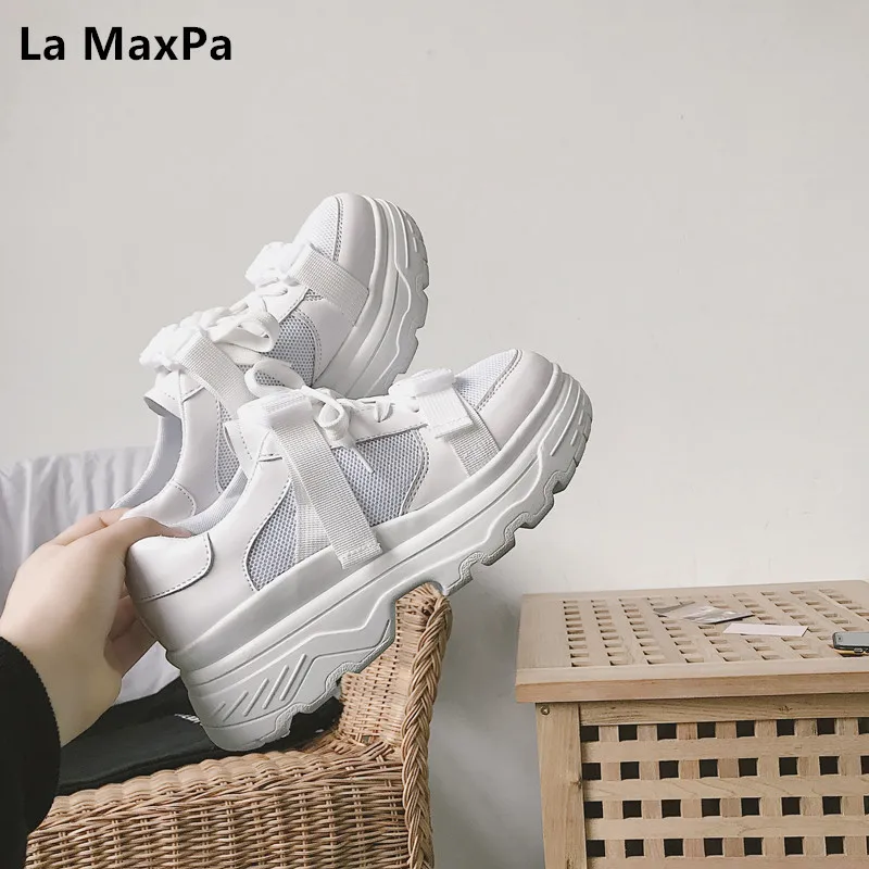 Spring Summer New Women Shoes Round Toe Comfortable Student Lace Up Casual Fashion Outdoor | Обувь