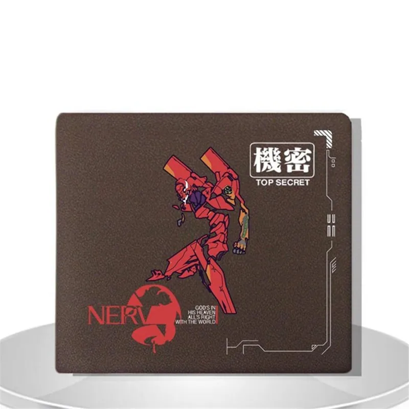 Новое поступление японский мультфильм аниме кошелек EVA Neon Genesis Evangelion кошелек для студента короткий бумажник для юноши классный подарок на выбор