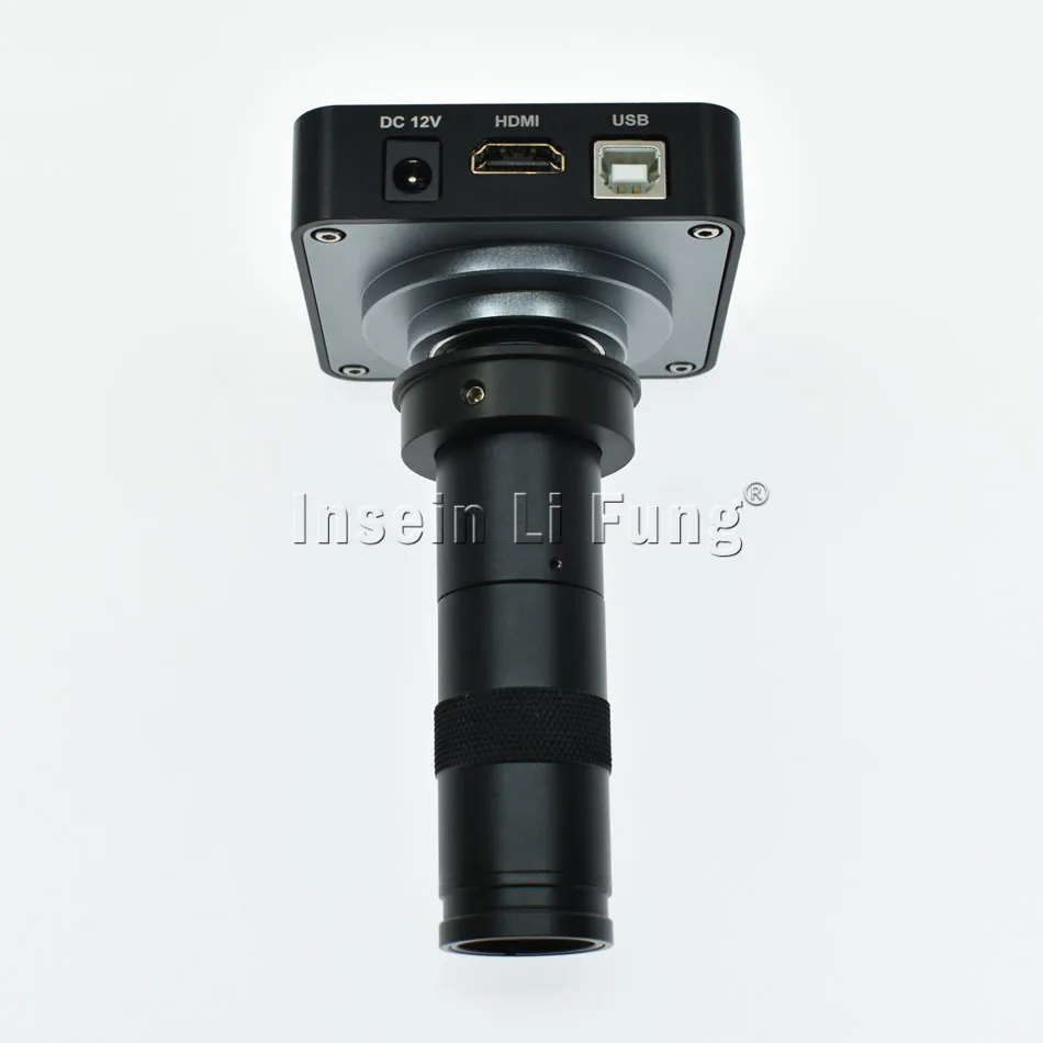 Full HD 38MP 1080 P 2 K 60FPS электронный видео микроскоп камера HDMI USB Выходы + 10X 200X 25 мм зум C