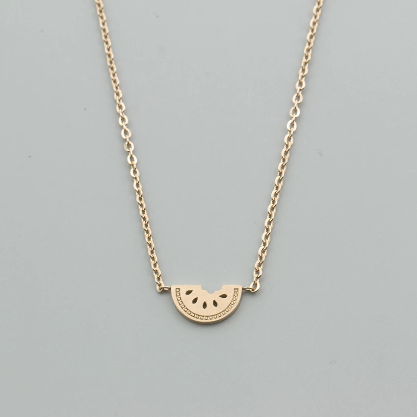 Великолепная сказка Лето Туле сладкий арбуз Шарм Цепочки и ожерелья для Для