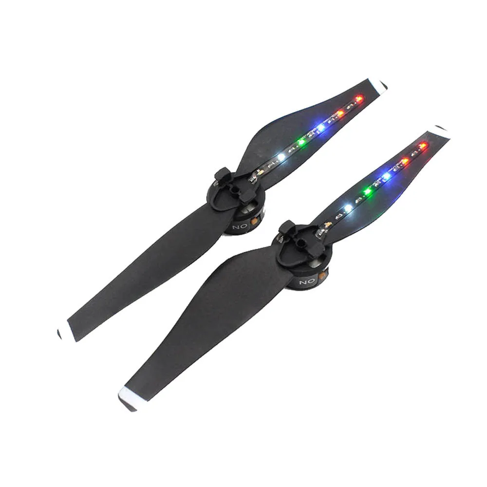 1/2 пары Mavic Air Аксессуары LED Flash Propeller ночные летающие лезвия для DJI Drone mavic air led propeller