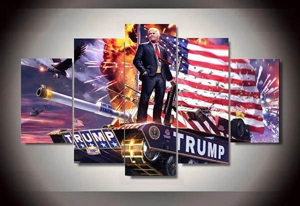 Горячая Распродажа современная картина HD с изображением Дональда Трампа США