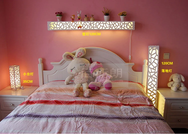 Современный минималистский гостиной настенный резной светодиодный задний фон