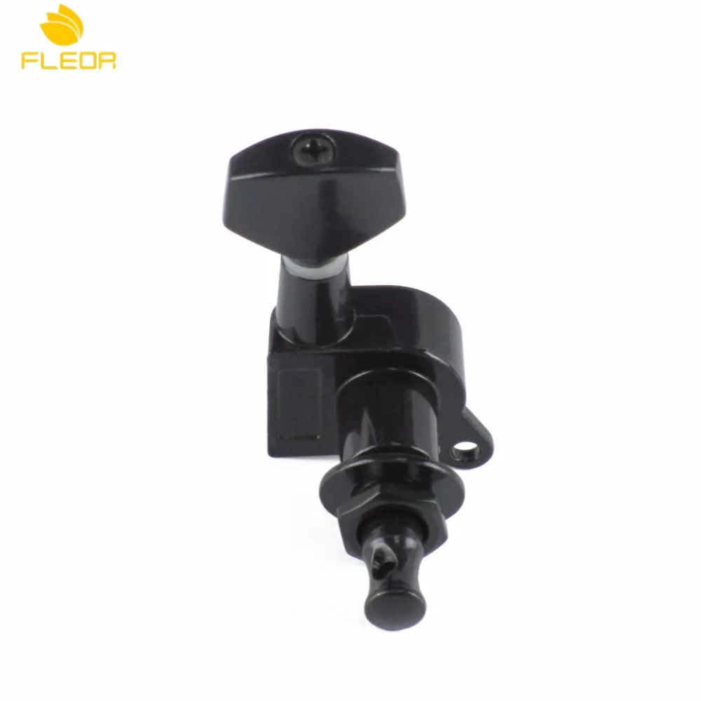 Набор черных герметичных колышек для акустической электрогитары колышки ключи